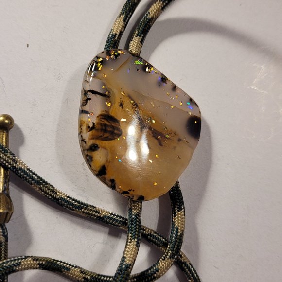 Bolo Tie - Made from Stone - Very Unique Looking - Picture 9 of 12